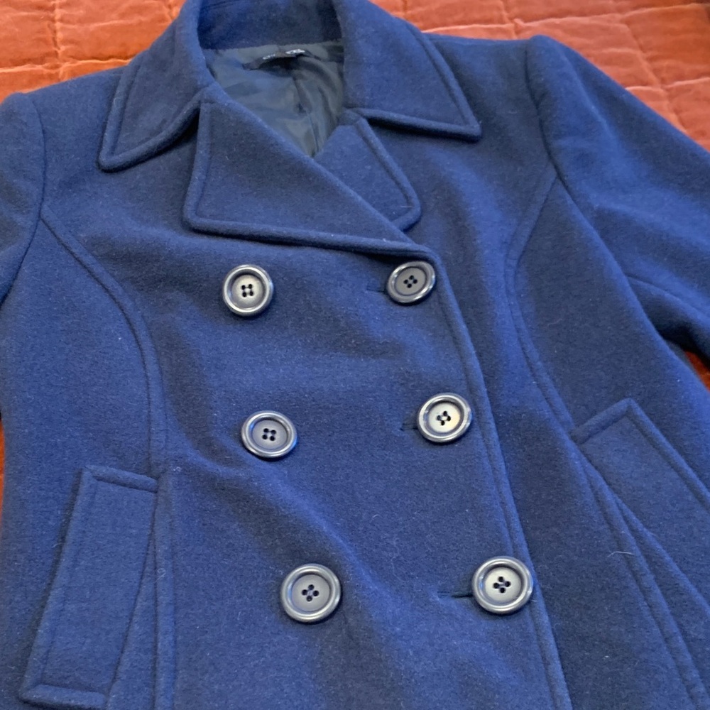 Chadwicks Classic Blue Pea Coat